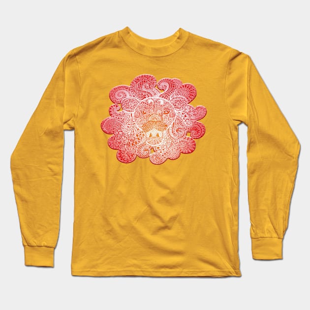 Lion King Long Sleeve T-Shirt by Ancello